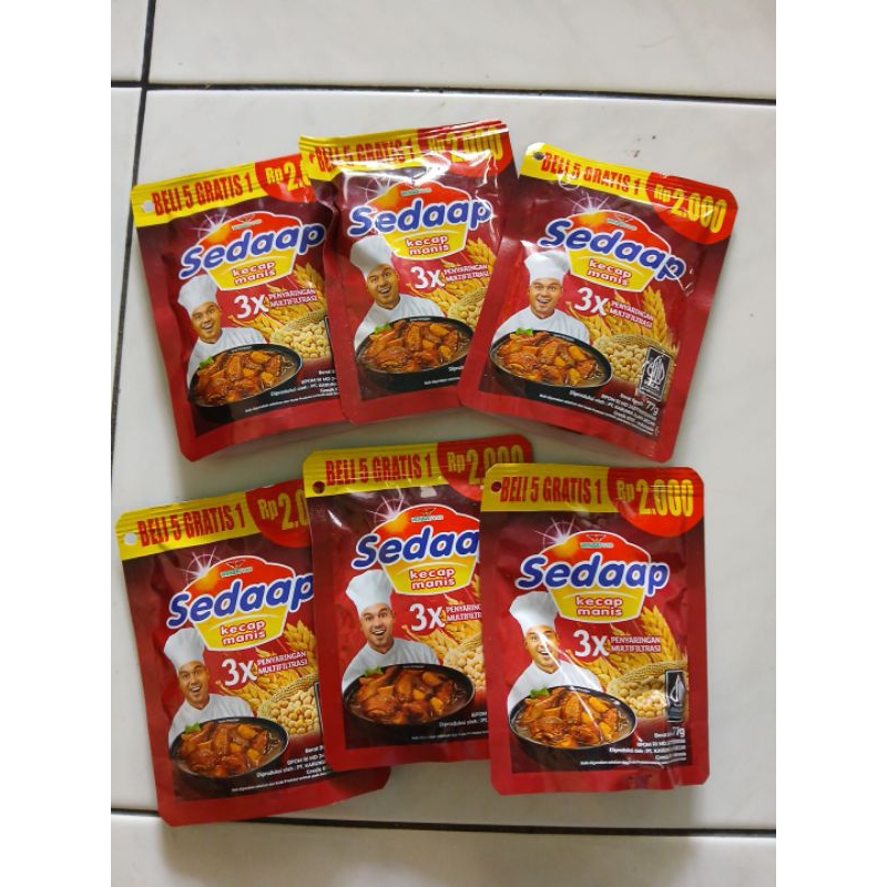 

Beli 5 Gratis 1 Kecap Sedap 2000an