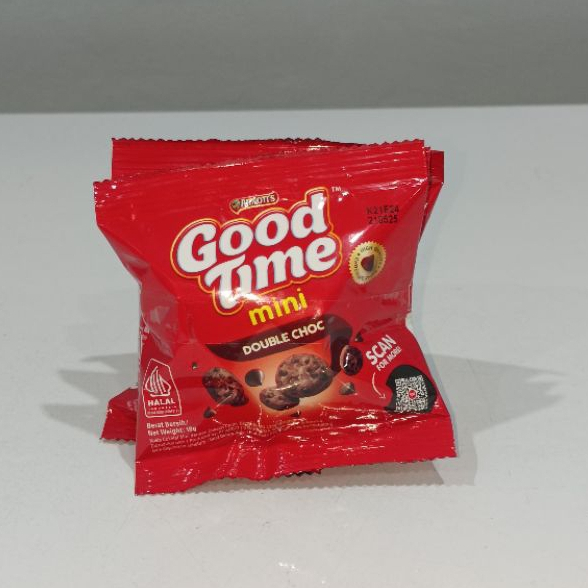 

Good Time Mini Double Chocolate 18gr (3pcs)