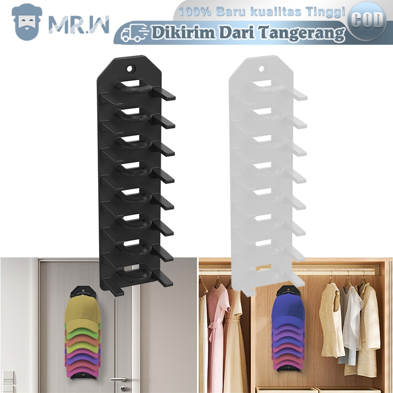 Rak Topi Dinding Berperekat Rak Gantung Topi Cantolan Topi Dinding Topi Display Holder Kait Topi