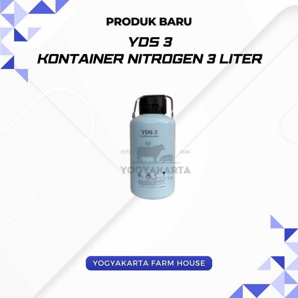 YDS-3 Kontainer Nitrogen 3 Liter Tabung Nitrogen Cair