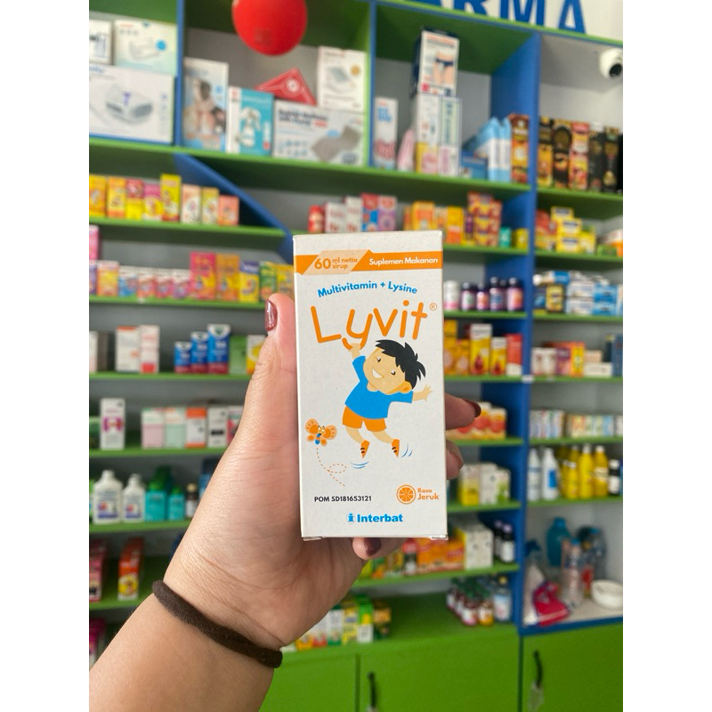 Lyvit multivitamin + lysine 60ml