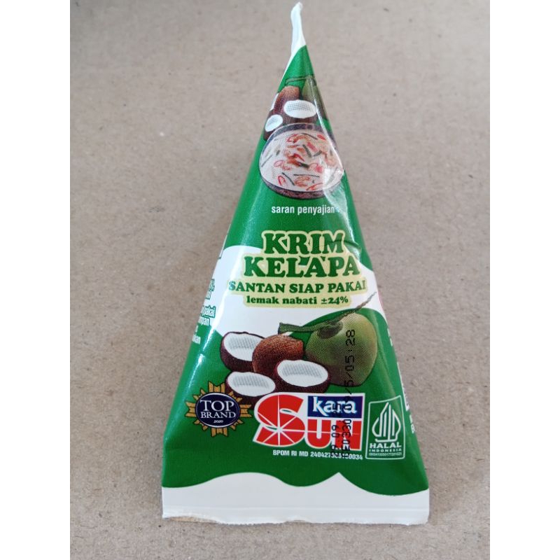 

Santan Kara 65ml Santan Instan Kemasan Praktis