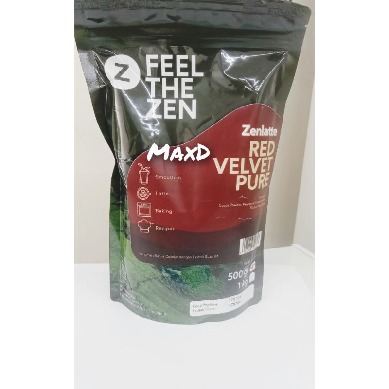 

Bubuk Red Velvet Pure Zenlatte Repack 50gr