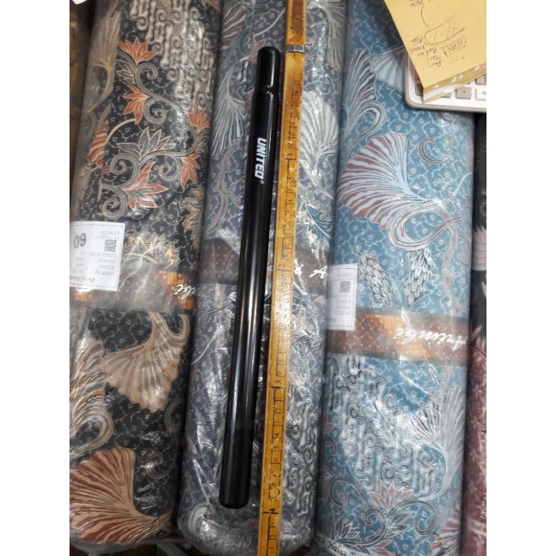 Seatpost tiang sadel jok sepeda united 25.4 mm panjang 40 cm 0riginal