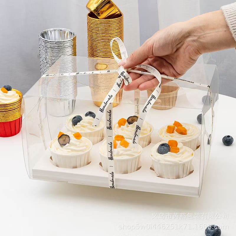 Kotak Mika Cup Cake / Box Mika Muffin Premium