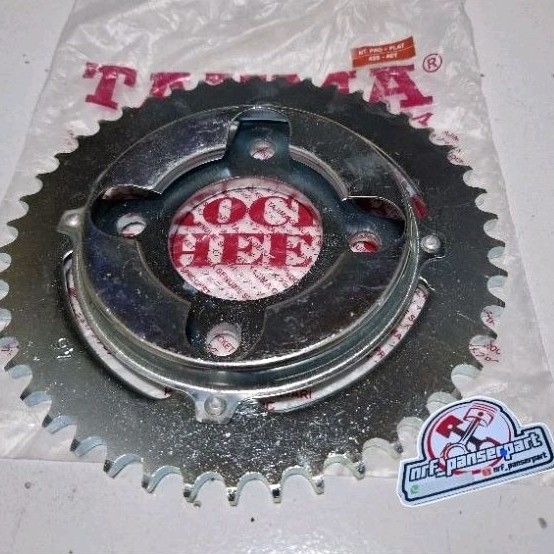 GEAR BELAKANG GLPRO NEOTECH 46T/GIR BELAKANG/GIGI TARIK  HONDA GLPRO NEOTECH MEGAPRO LAMA/NEW PRIMUS