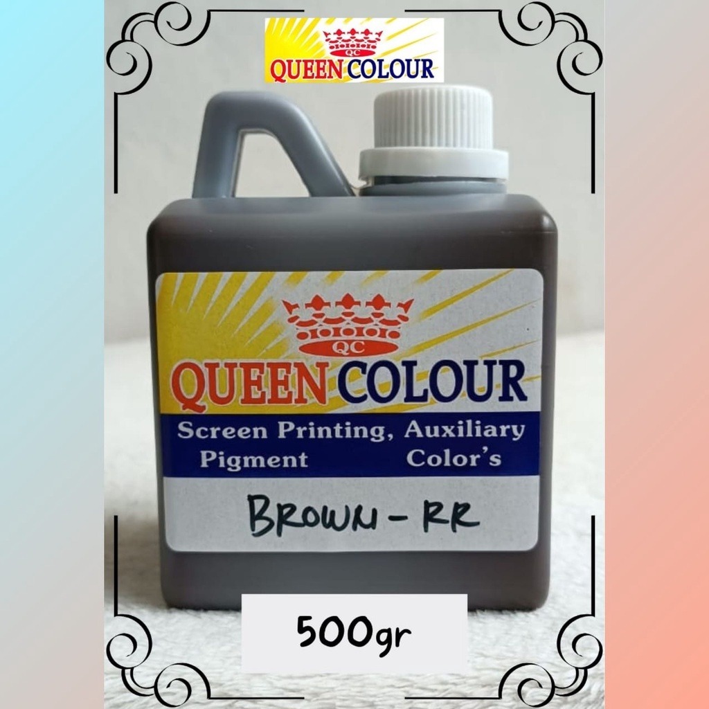 

Biang/Pigment Warna Sablon Brown RR (100 gram 500 gram 1 kg)
