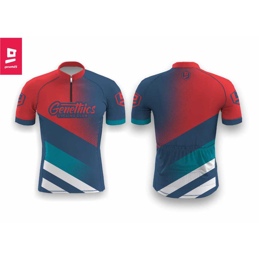 JERSEY SEPEDA ROADBIKE GENETHICS - JERSEY CUSTOM - RB23-043 - JERSEY ROADBIKE