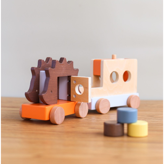 Mainan Motorik Halus Mainan Edukasi Anak 2 Tahun Montessori Learning Time Fine Motor Series [NEW]
