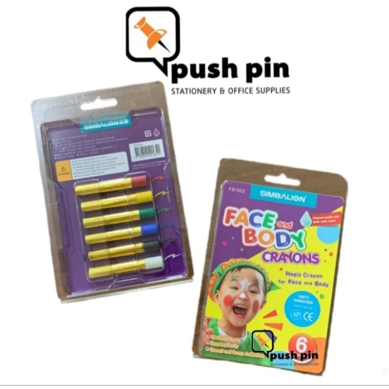 

Simbalion Face&Body Crayon Krayon 6W FB-002