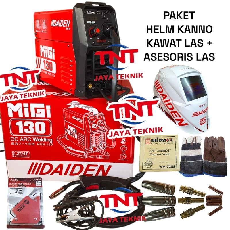 MESIN LAS DAIDEN MIGI 130 / TRAFO LAS CO2 DAIDEN MIG 130 / TRAVO LAS  DAIDEN MIGi 130