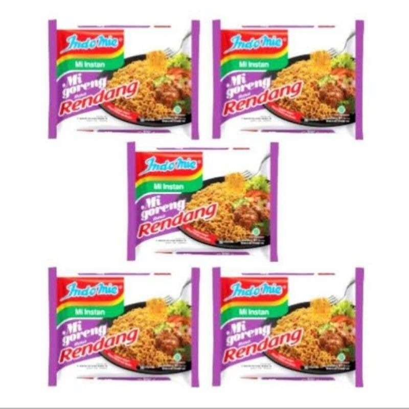 

INDOMIE RENDANG ISI 5 PCS