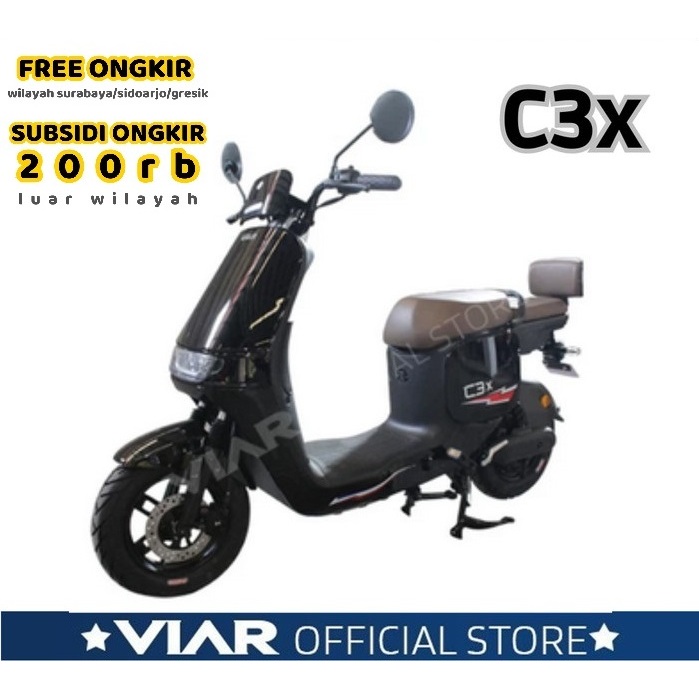 Sepeda Listrik VIAR C3 - PROMO - ORIGINAL