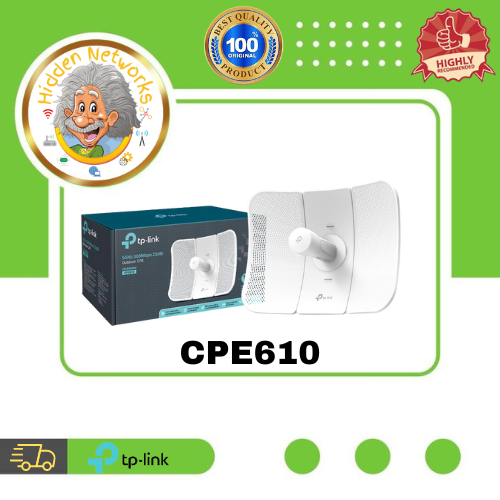 TP-Link CPE610 5GHz 300Mbps 23dBi Outdoor CPE CPE610 - CPE610