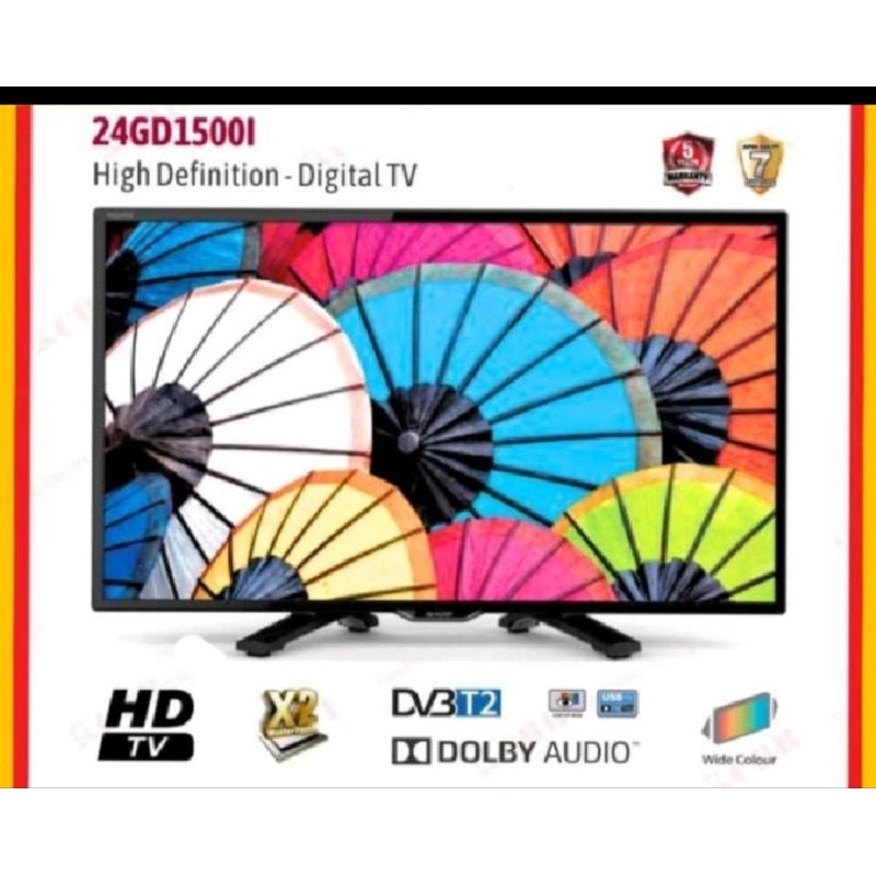 SHARP AQUOS DIGITAL TV 24 INCH LED TV 24GD1500l (BATAM)