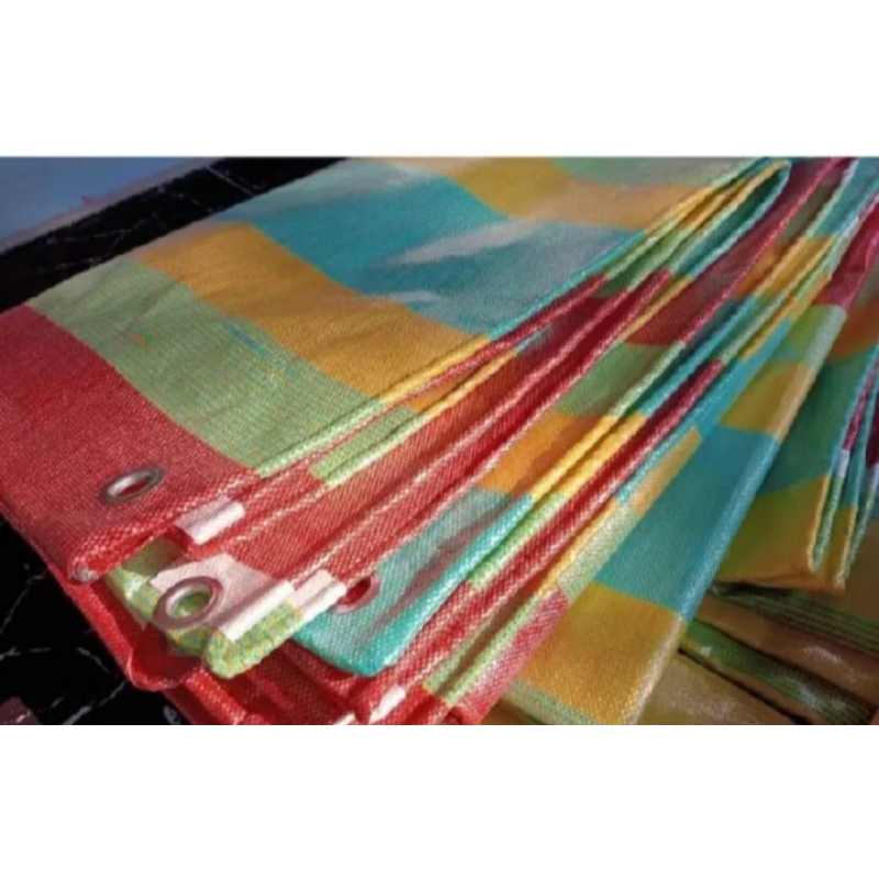 Terpal A20  salur pelangi 5x7