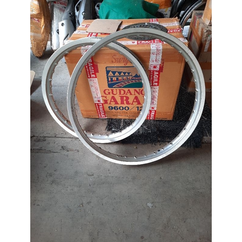 velk velg rims klx 150BF klx 150L  takasago excel asia ring 18/21 original