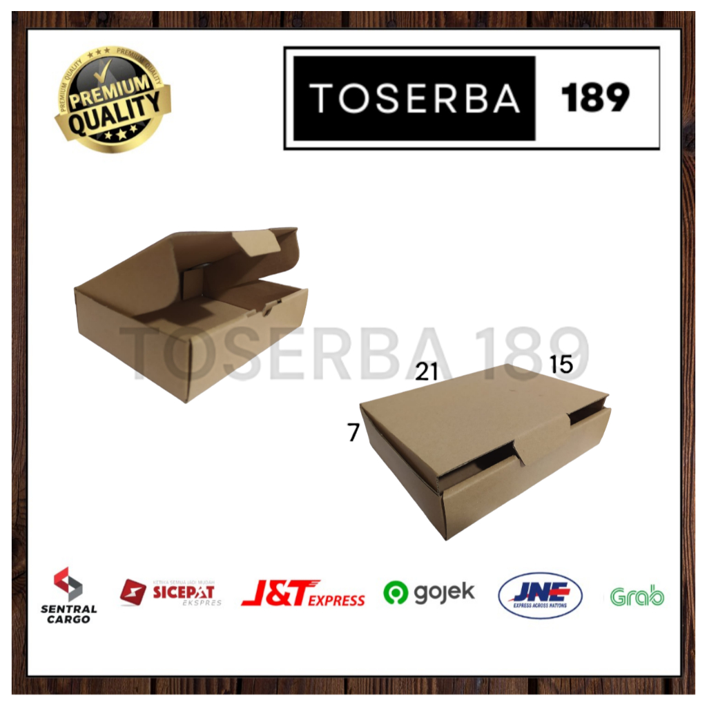 

kardus packing diecut/box pizza uk 21x15x7 cm