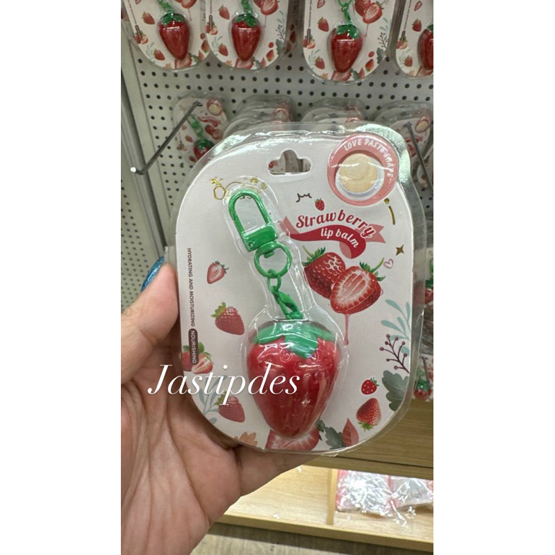 OBUSE STRAWBERRY MAGIC LIP BALM ORIGINAL BANGKOK THAILAND (PO)