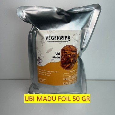 

Keripik Ubi Madu 50 Gr Aluminium Foil