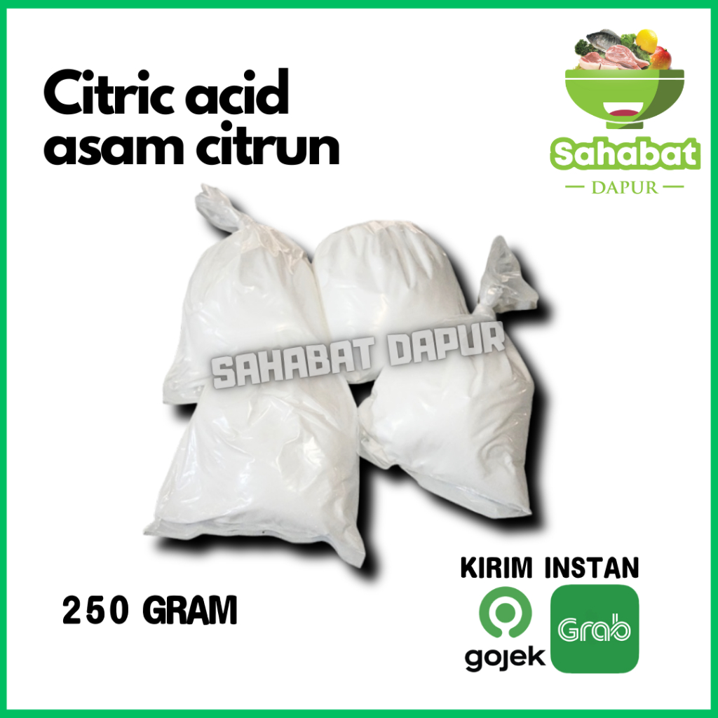 

Asam Citrun / Citric Acid 250gr - Sahabatdapur