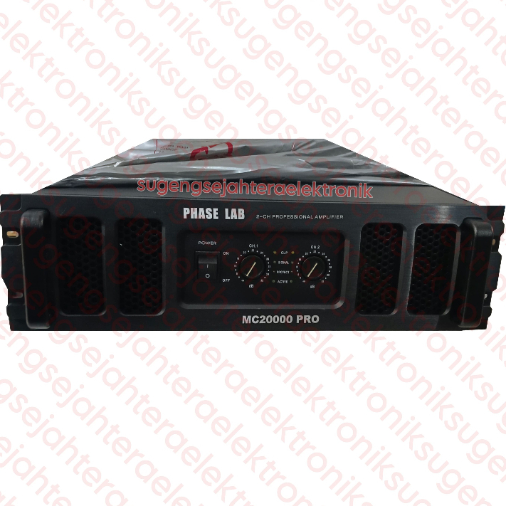 Power Amplifier Phase Lab MC 20000 PRO // Phaselab MC20000 PRO - 2 channel Original (FREE PALLETE KA
