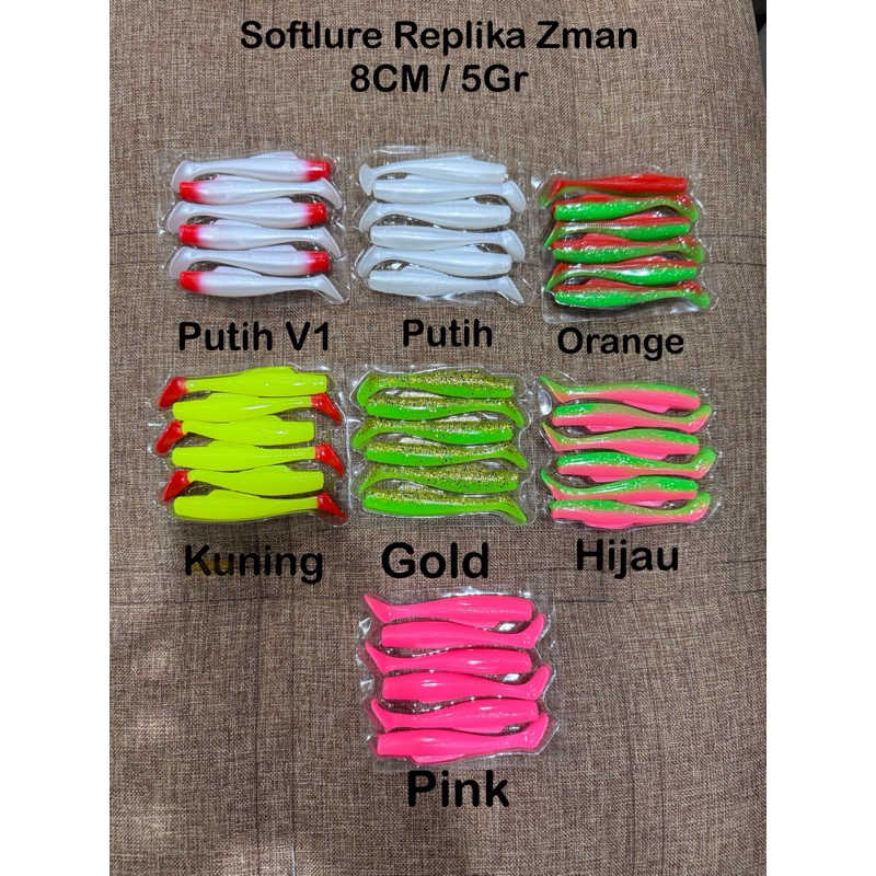 Softlure Zman 8CM Replika