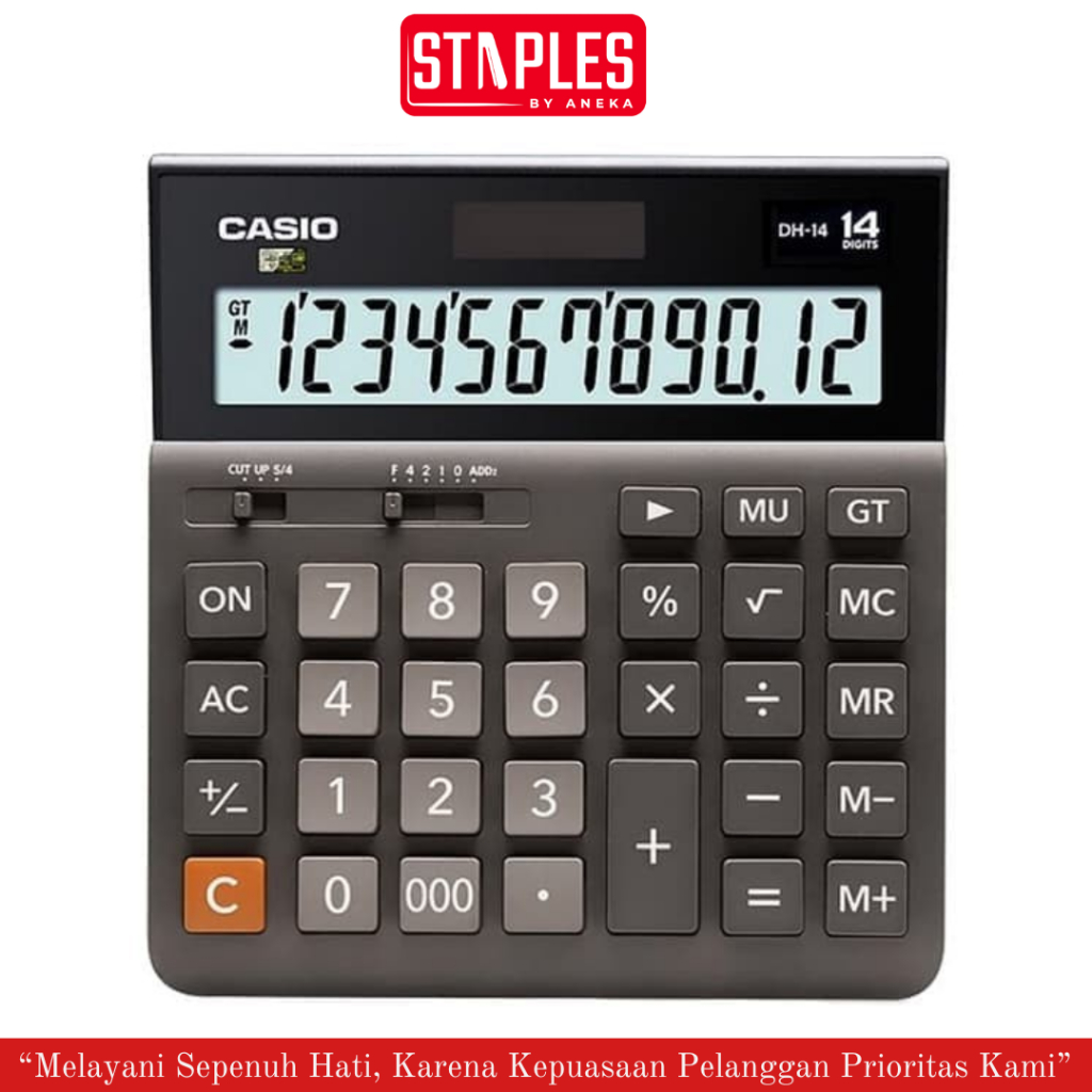 

Kalkulator Casio DH-14 / Kalkulator Dekstop Original