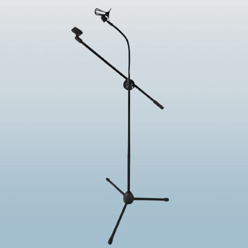 Stand Mic & HP BSW 777 / Tiang Mic HP BSW777 / Tripod Lantai Mic+HP Tiang Mic Berdiri + Holder HP