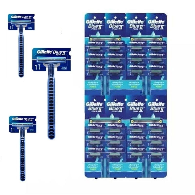 Gillette Goal Blue  || plus Disposable Hangcard