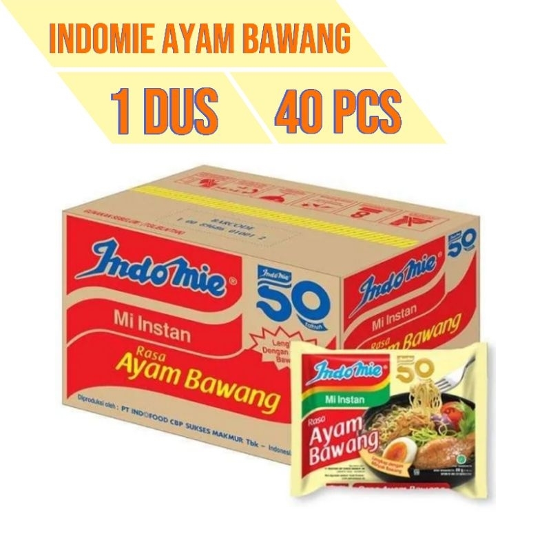 

indomie ayam bawang mie instan 1 dus (40pcs)