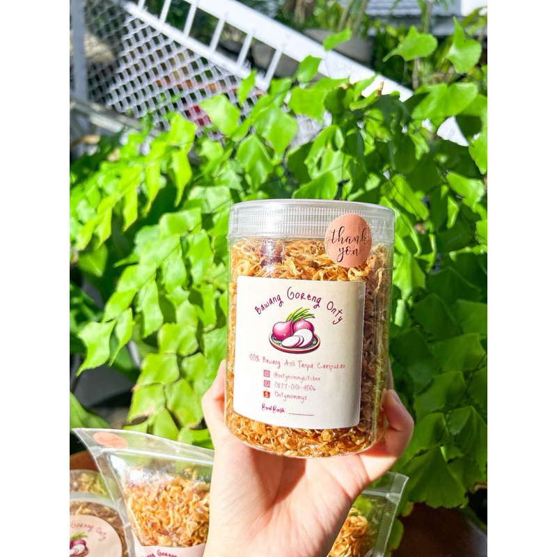 

BAWANG GORENG PREMIUM TANPA CAMPURAN 200gr