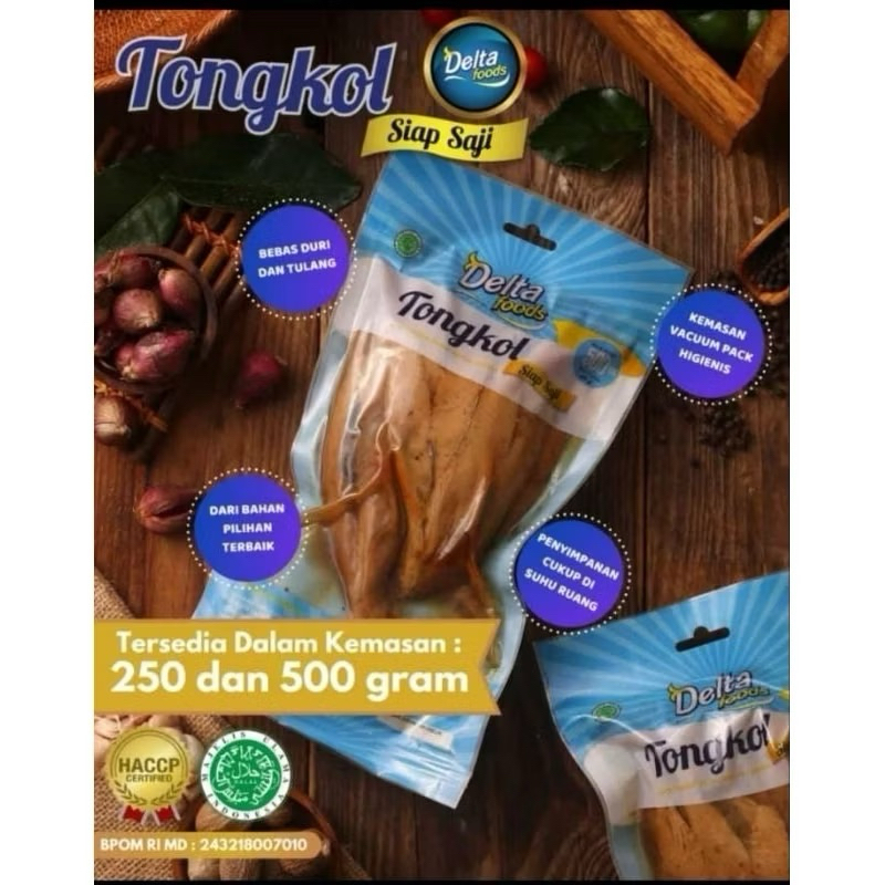 

Tongkol Enak Siap Saji Tanpa Duri | Ikan Tongkol Praktis | Tongkol Delta Food 250gr