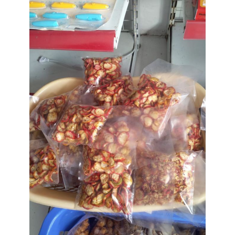 

kerupuk seblak kering