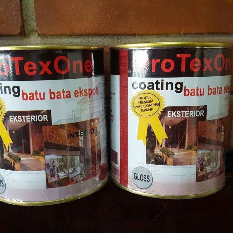 Pelapis coating gloss batu /  bata tempel expose