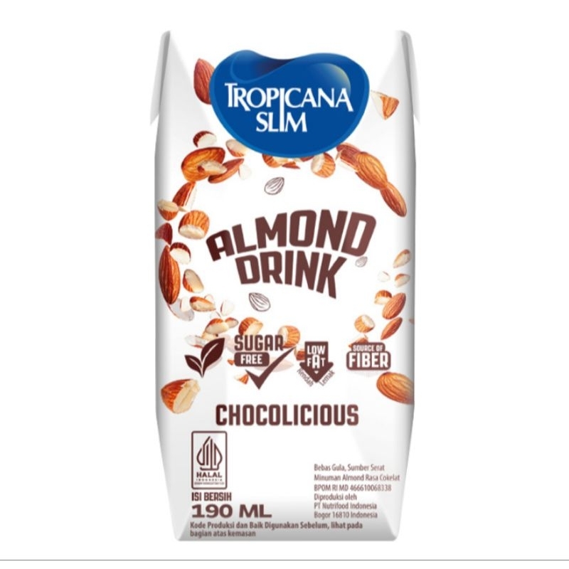 

TROPICANA SLIM Almond Drink Chocolicious 190 ml