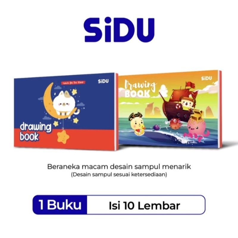 

Buku Gambar / Drawing Book A4 SIDU | 1pcs