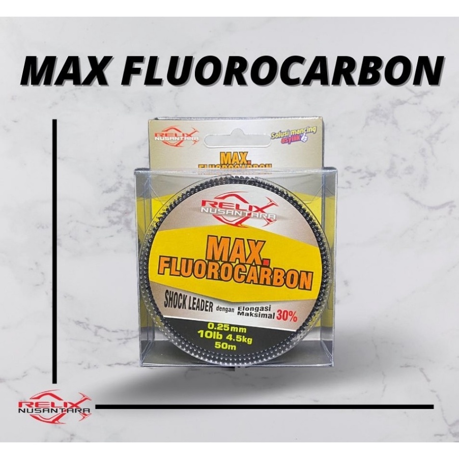 CUCIGUDANG Senar Leader MAX FLUOROCARBON 5m Leader Fluorocarbon Relix Nusantara