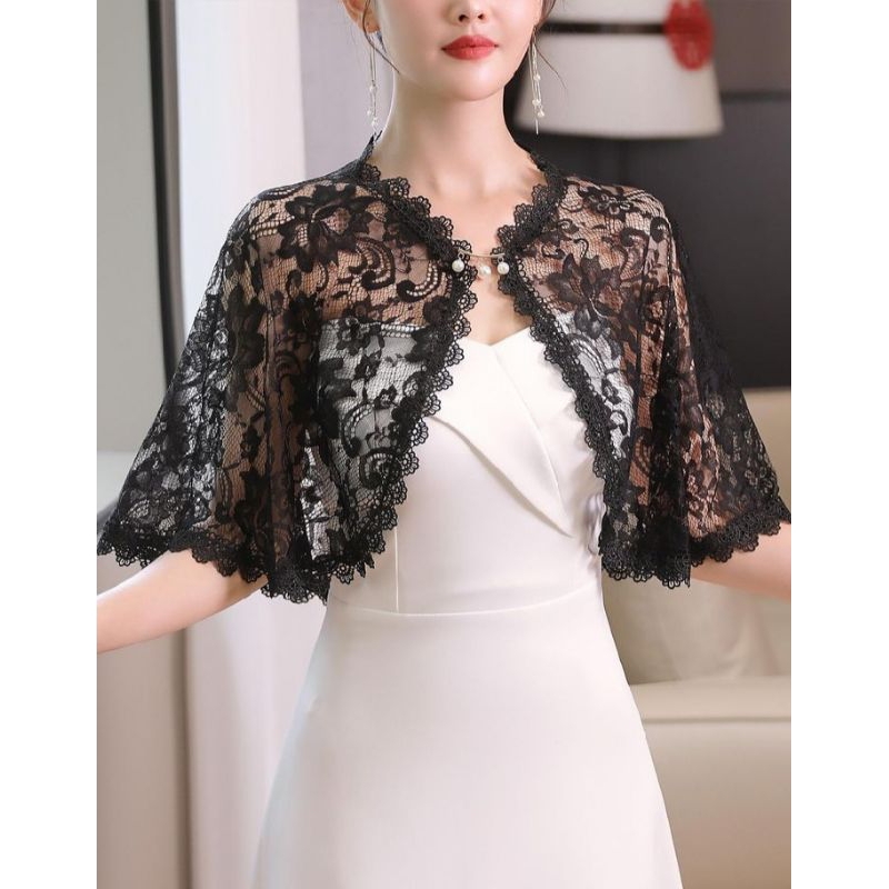 FREE ONGKIR AUTER BLUS KARDIGAN KEKINIAN.AUTER BLUS BROKAT RENDA