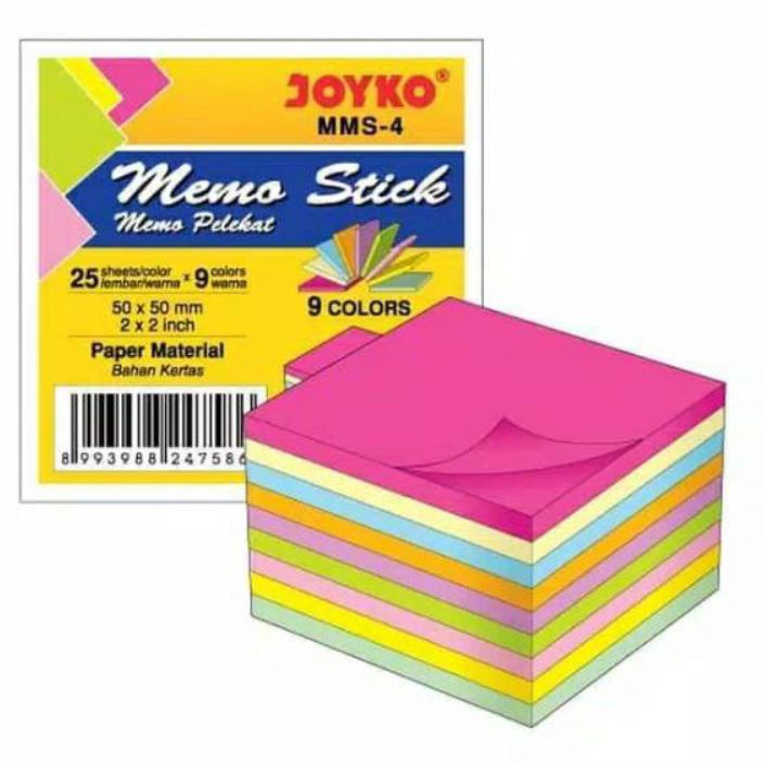 

STOK SEDIKIT Sticky Note Memo Tempel MMS4