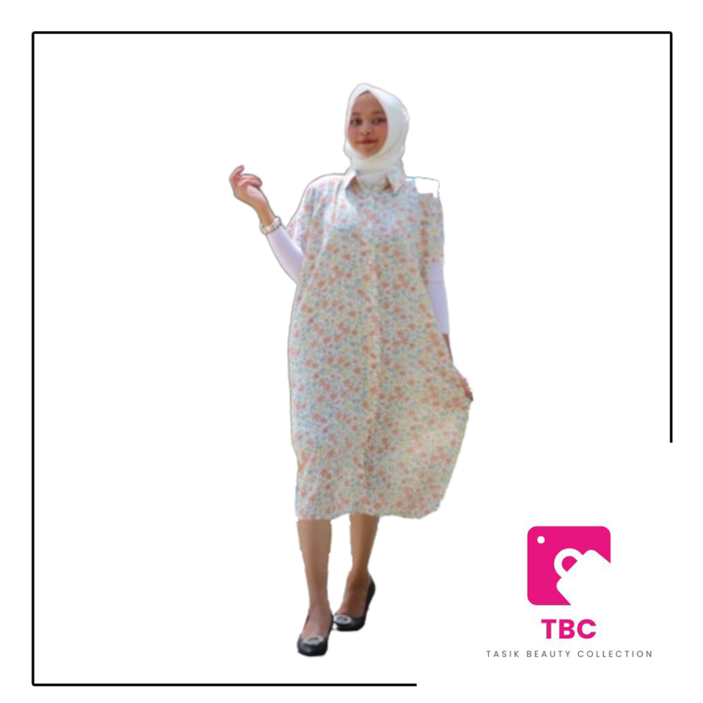 Daster Maira Motif Kerah, Daster Rayon Busui,  Daster Fuji Kekinian, Daster Rumahan Bumil Tasik Beau