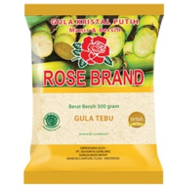 

[ECER PER 3 PACKS] Rose Brand Gula Tebu Kristal Kuning 1Kg