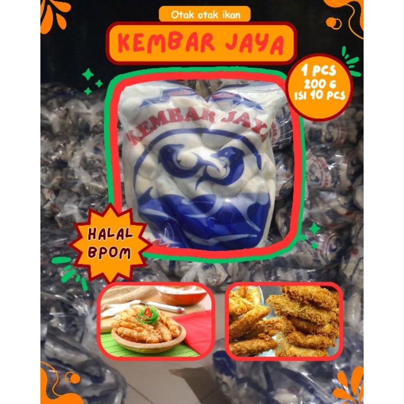 

Otak Otak ikan Kembar Jaya 200g isi 10pcs Dijamin Fress dan Crispy