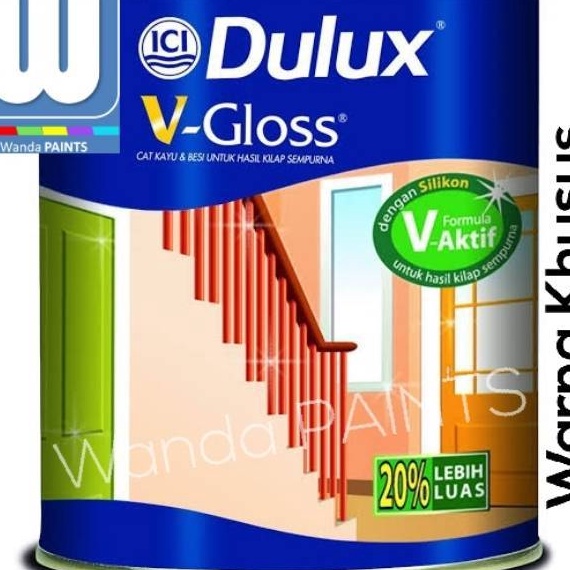 

SALE CAT MINYAK DULUX V GLOSS 1 KG WARNA KHUSUS