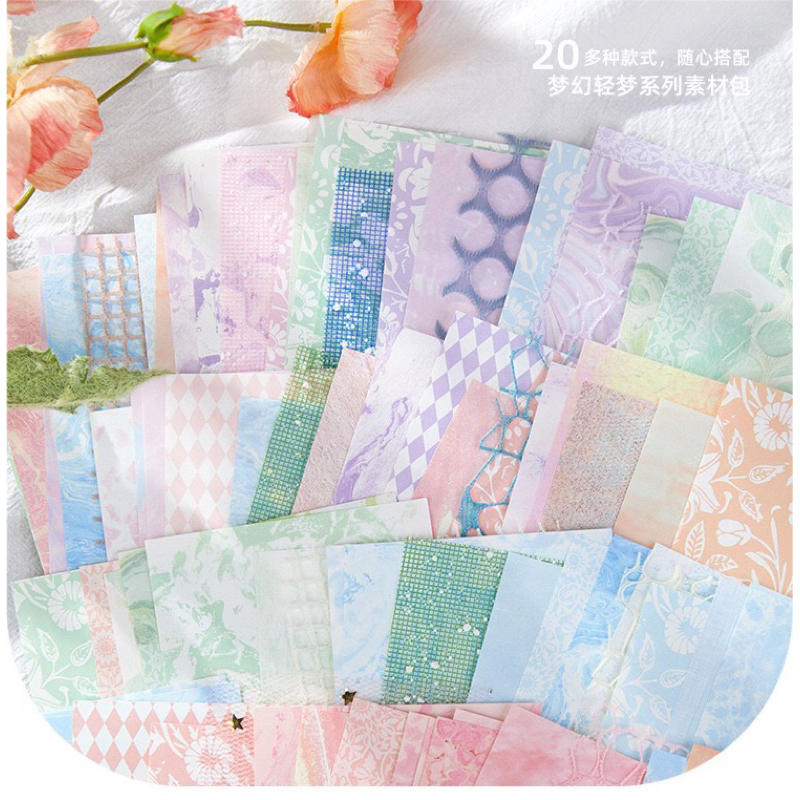 

journaling kit , scrapbook kit (15pcs)
