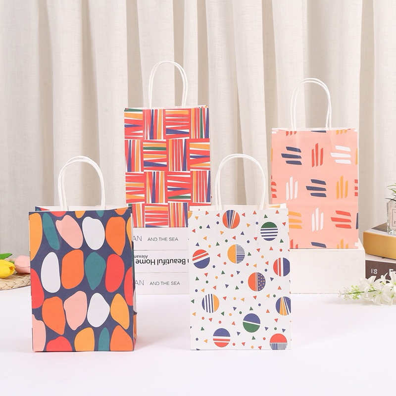 

goodie bag bag Paperbag Motif Bunga Tas Kado Paperbag Motif Bunga balon bola