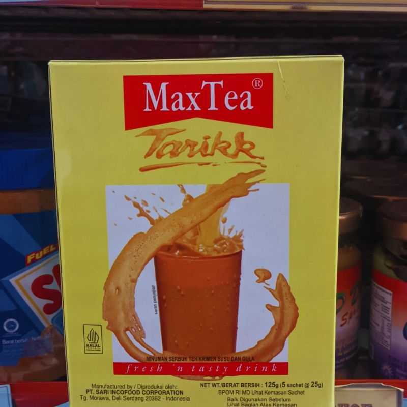 

MAXTEA Milk Tea Teh tarik 125g (5@25g)