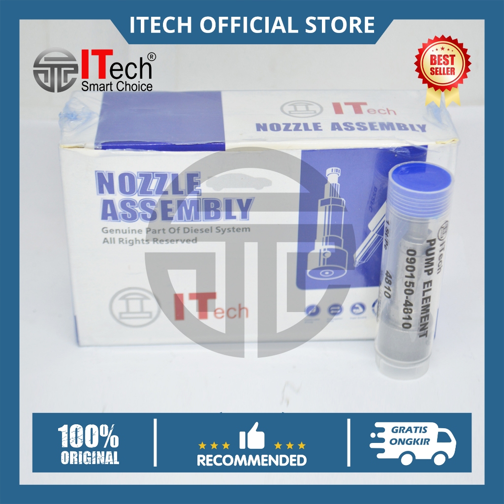 Plunger Mitsubishi Colt Diesel PS120 120PS 4810 Asli ITech Element Injection Pump Plunyer Bospom Tru