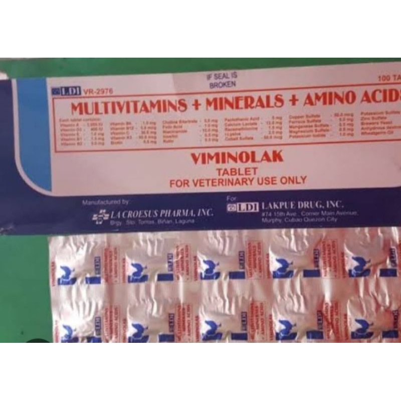 Viminolak Doping Ayam Philipin/Ayam Bangkok Original Impor