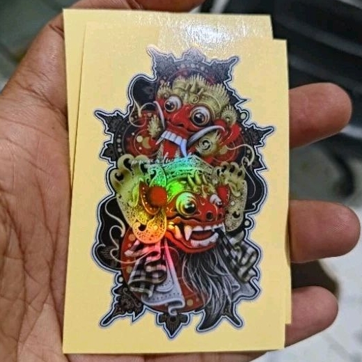 

sticker barong indonesi vs china